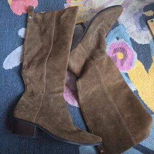 Bandolino suede boots - brown - 8.5